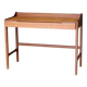 Succession LACOSTE: Scandinavian teak desk hairdresser (1960s).