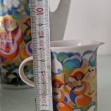 Coffee pot or teapot, sugar bowl and milk jug Petruschka Rosenthal