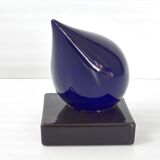 Vintage 1960s water drop ceramic sculpture