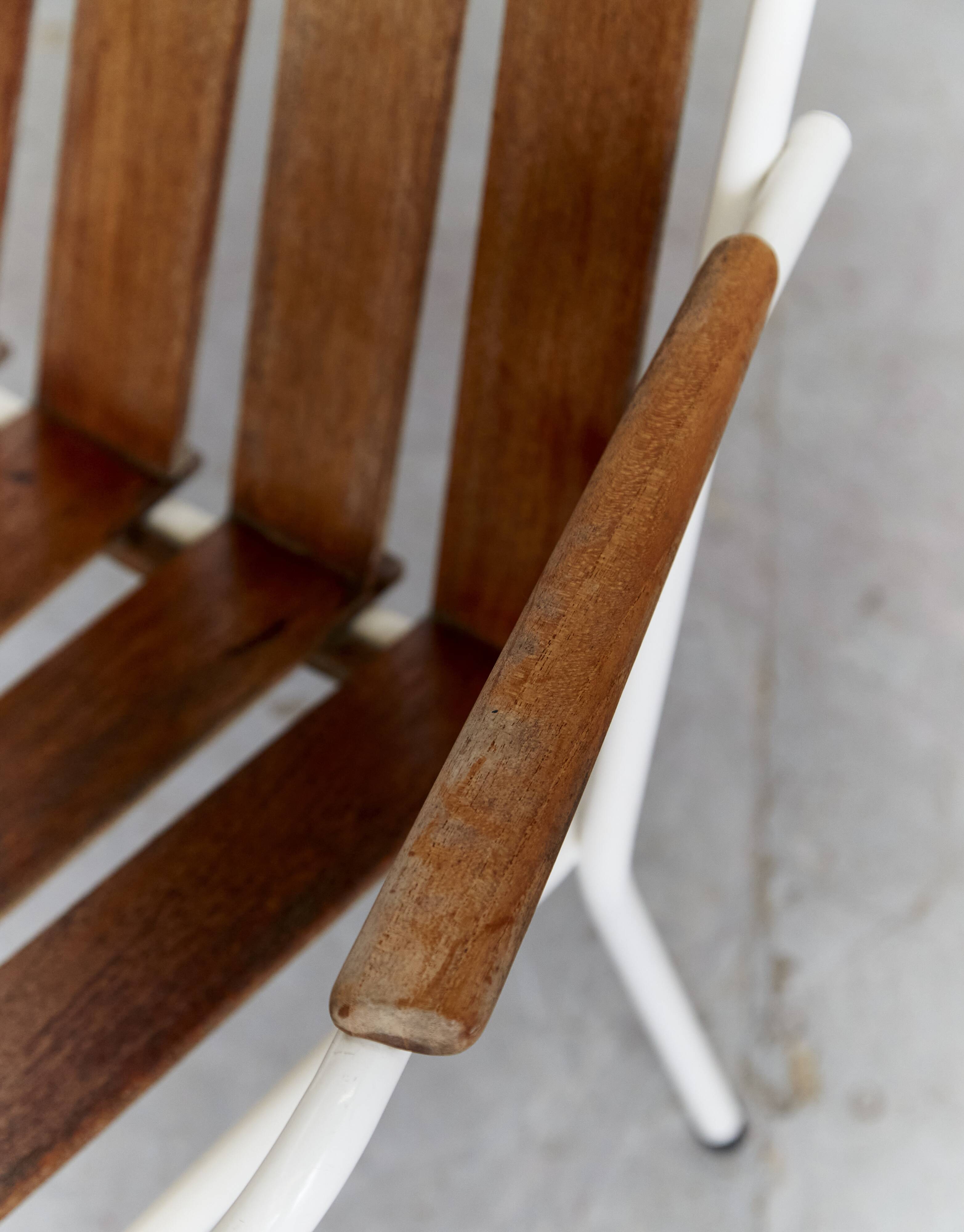 Daneline Mid-Century Teak Garden Chairs