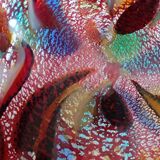 Multi-layered and multi-coloured glass bowl from Murano.