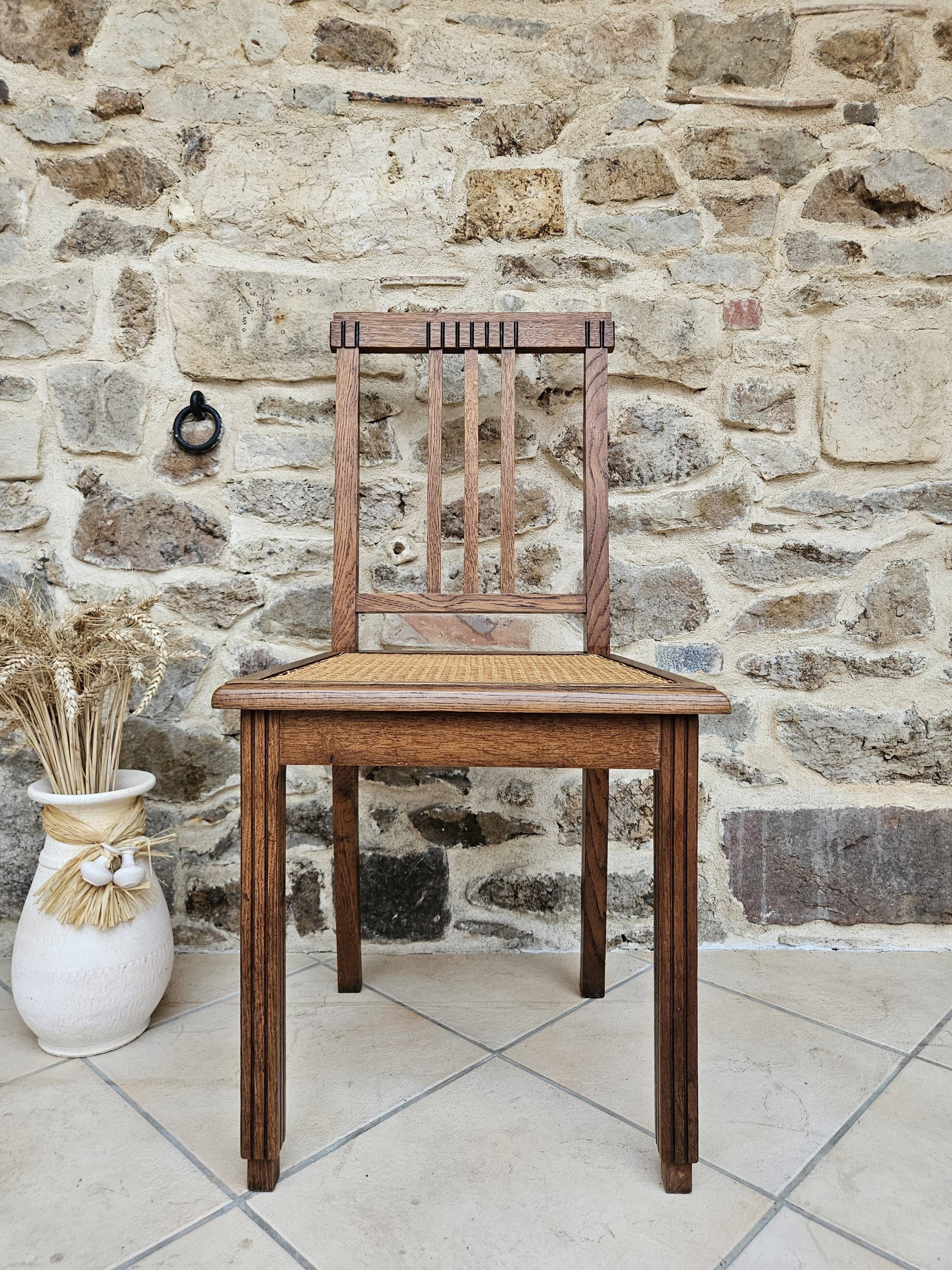 Lot of Art Deco chairs