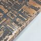 Vintage mid century brutalist copper coffee table 1970s