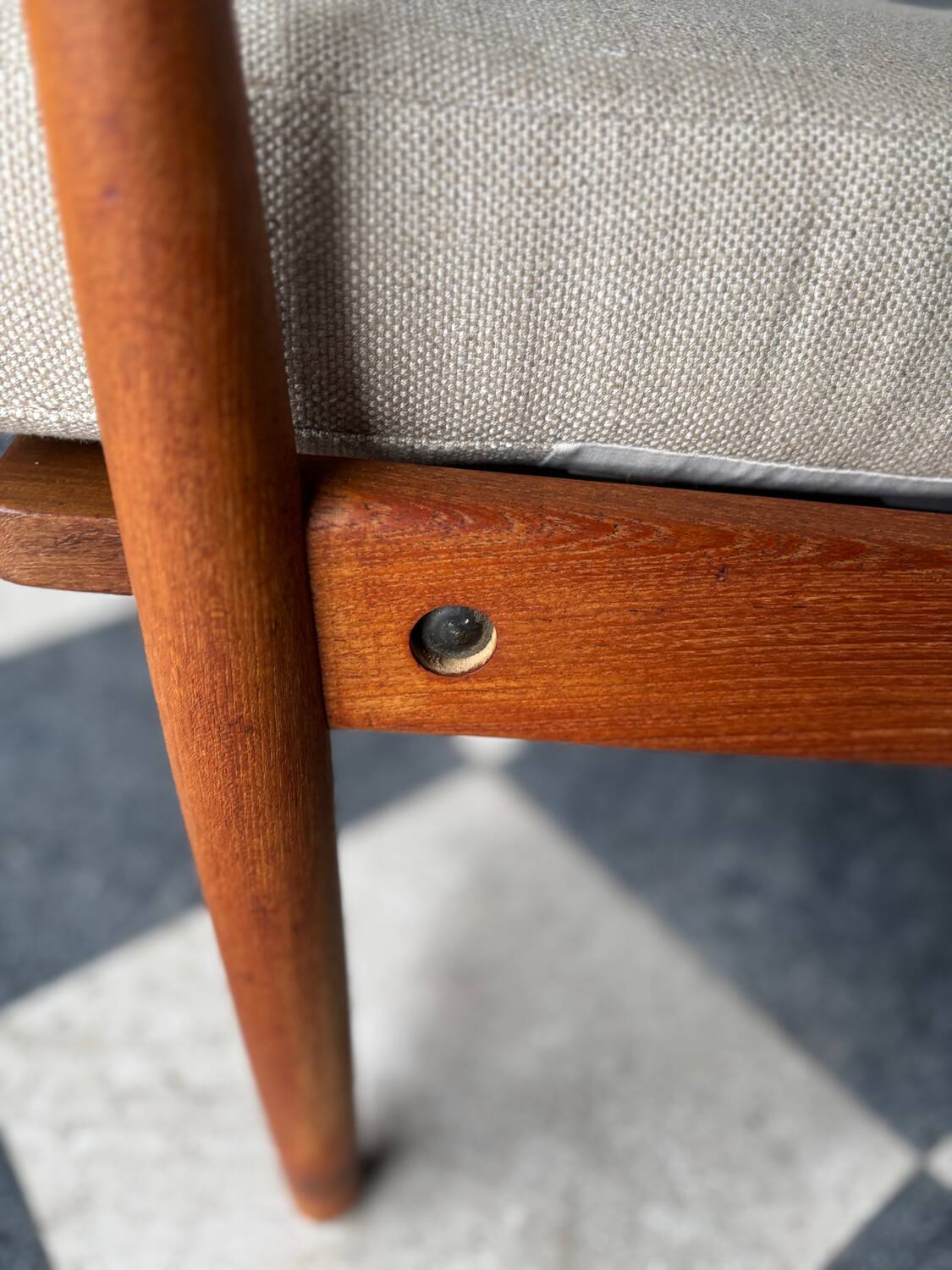 Vintage Scandinavian armchair