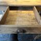 Farmhouse table, 19th century.