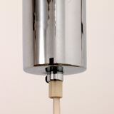 Very rare ice glass lamp produced by Egon Hillebrand, 1960 Germany.