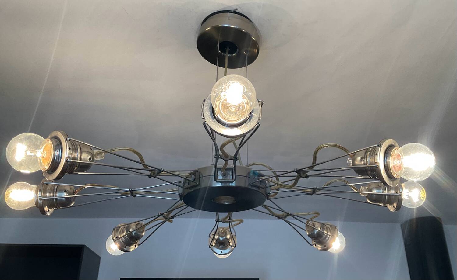 Lustre design Yaacov Kaufman pour Lumina