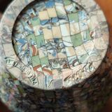 Gerbino vallauris art deco vase with propellers