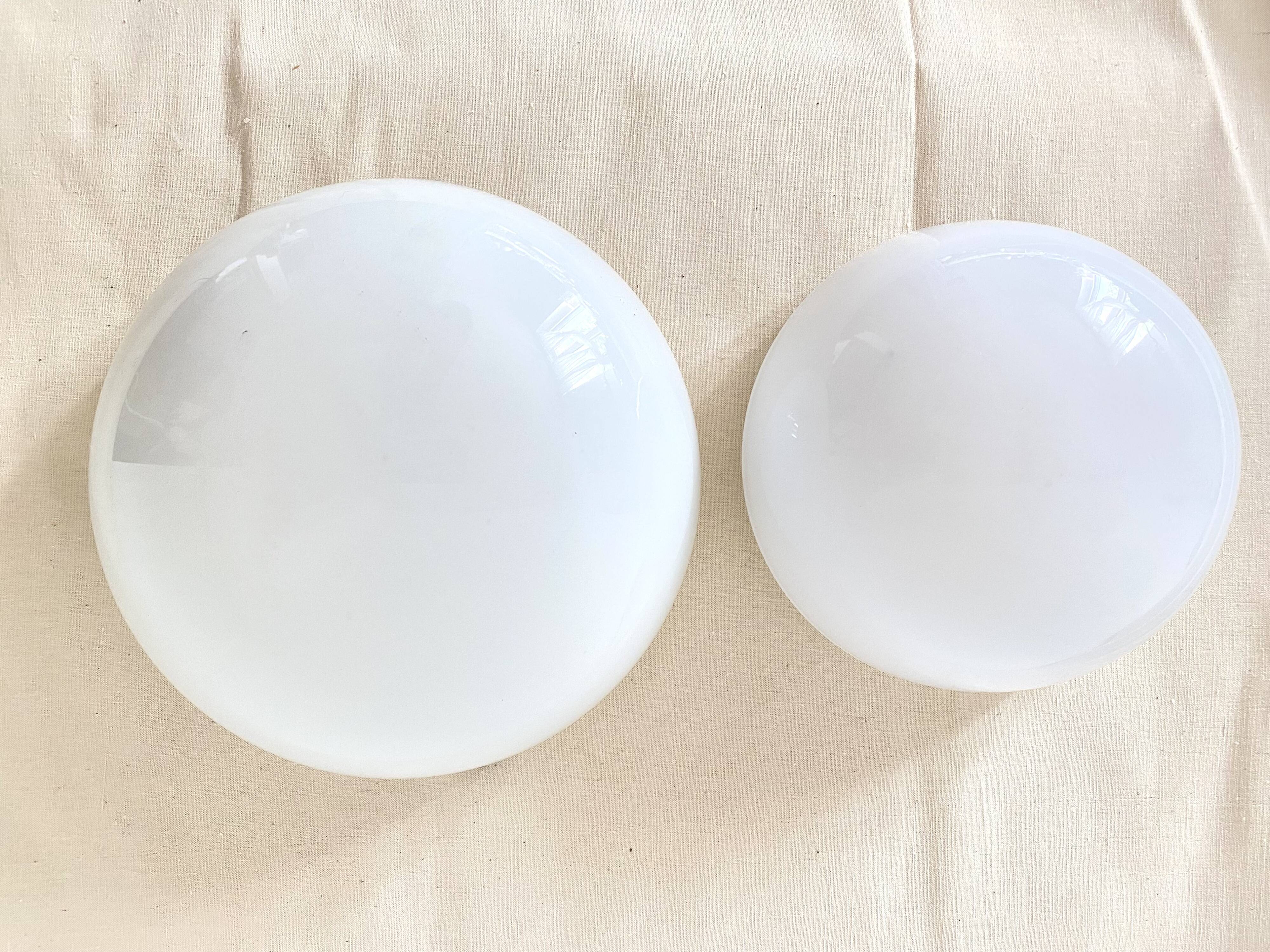 Vintage opaline ceiling light