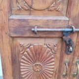 Old wooden door
