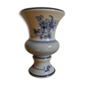 Art porcelain vase "listen if it rains" huet pottery