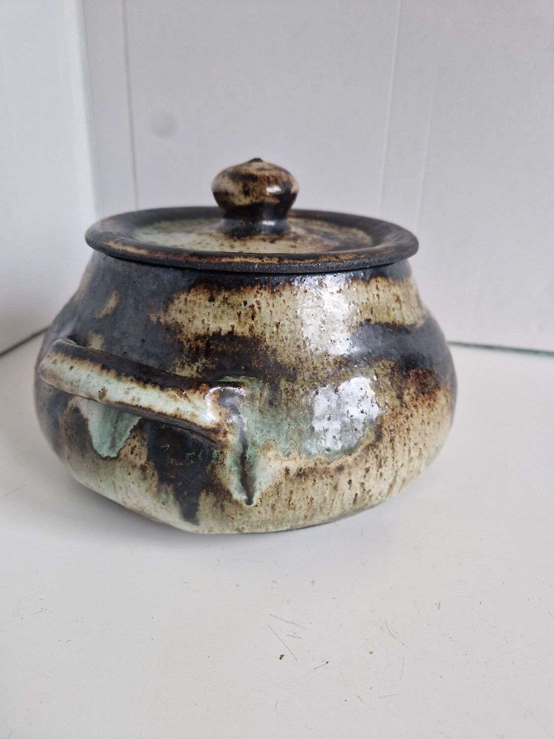 Small Glazed Earthenware Soup Tureen