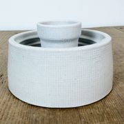 Vintage White Porcelain Ceiling Light, 1970s