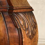 Deux corps en acajou blond de Cuba, Hollande, XVIIIème siècle