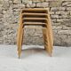 Lot 5 tabourets Lisa Noringer pour Ikea 2000"