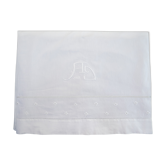 Old Cloth Metis 190 x 300 Day Scale Embroidery Monogram AD