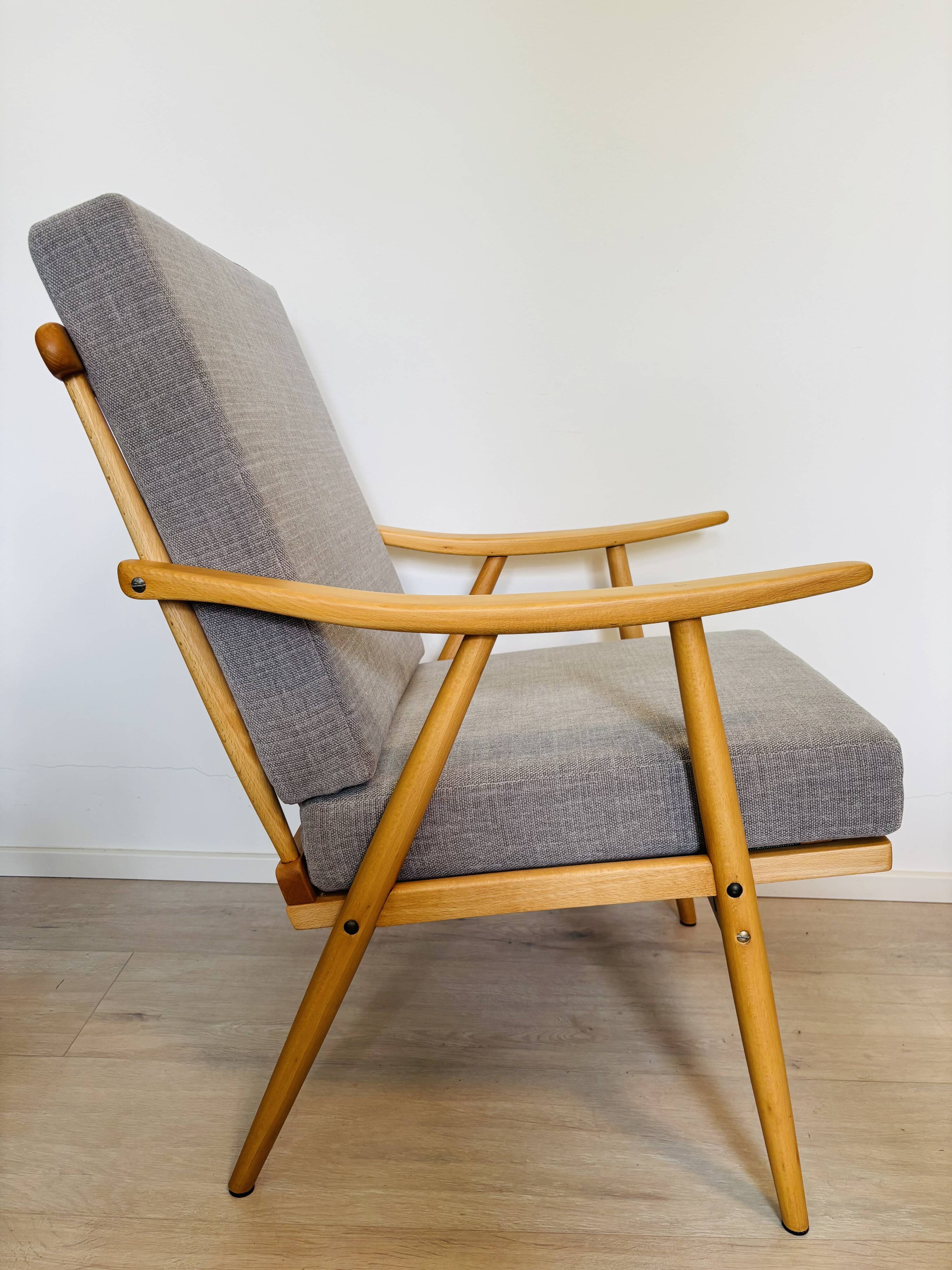 Vintage Armchair by Jaroslav Šmidek for Ton, 1970s