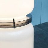 Mid-century Italian space age glass floor lamp from the 1960s.