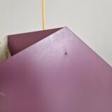 Set of 2 purple Seks-Tre pendant lamps by Ole Panton for Lyfa, Denmark 1960's