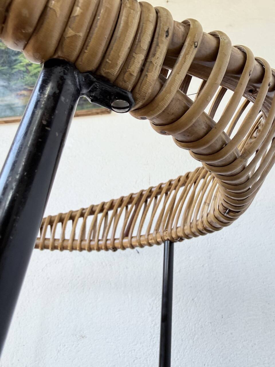 Rattan chair Dirk Van Sliedregt