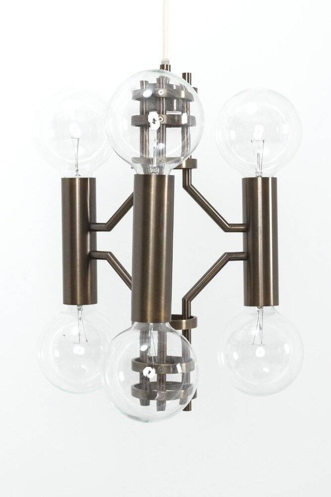 Vintage Brutalistic Hanging Lamp