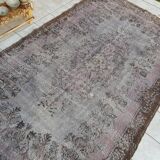 Grey Vintage Turkish Rug sku v768