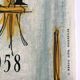 Bernard Buffet, Joan of Arc / David and Garnier Gallery, 1958. original lithograph poster