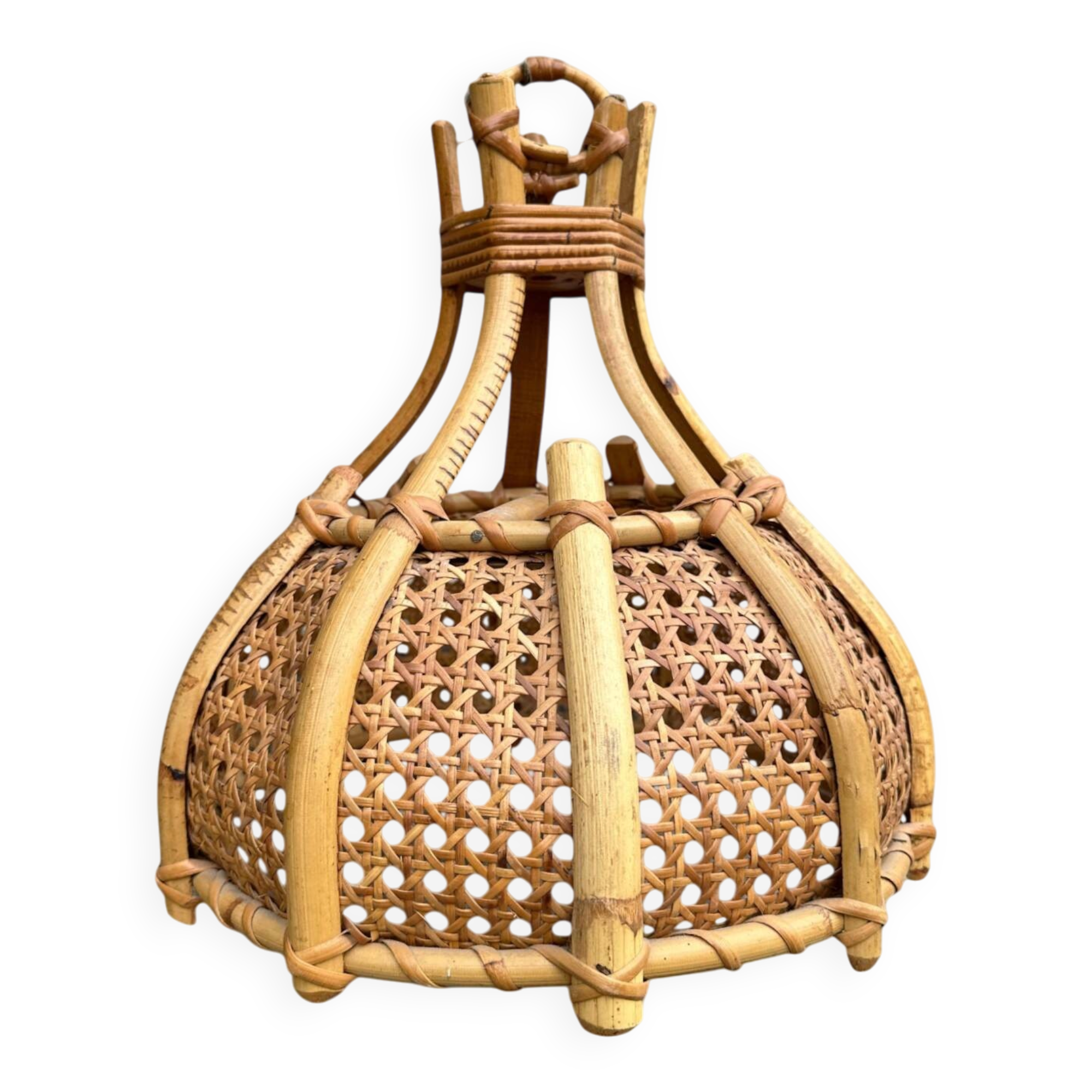 Rattan and cane suspension