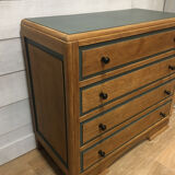 Solid oak chest of drawers