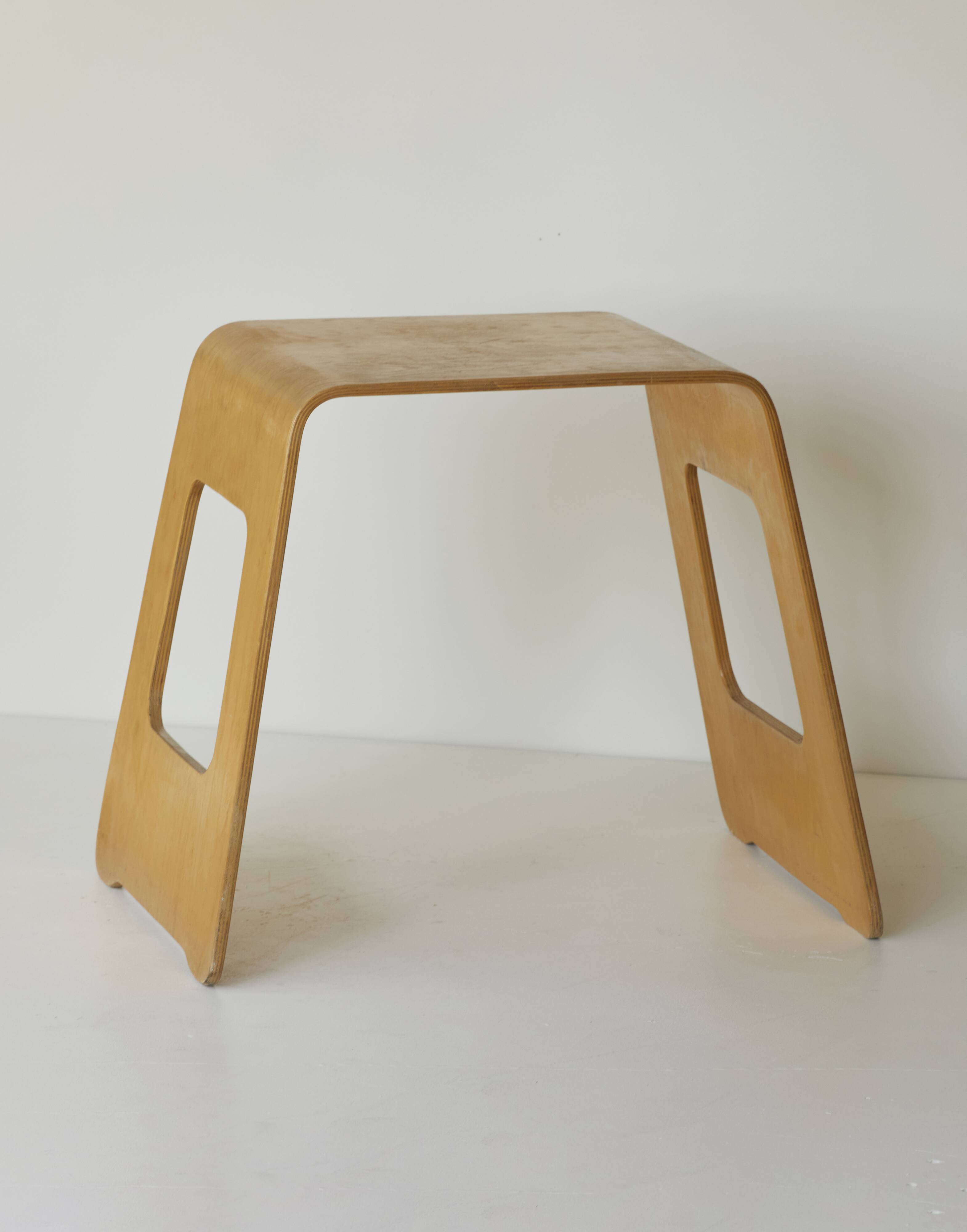 Pair of Benjamin stools tables by Lisa Norinder IKEA vintage 90s