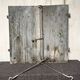 Pair of old shutters