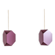 Set of 2 purple Seks-Tre pendant lamps by Ole Panton for Lyfa, Denmark 1960's