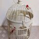 Paire de cage à oiseaux vintage