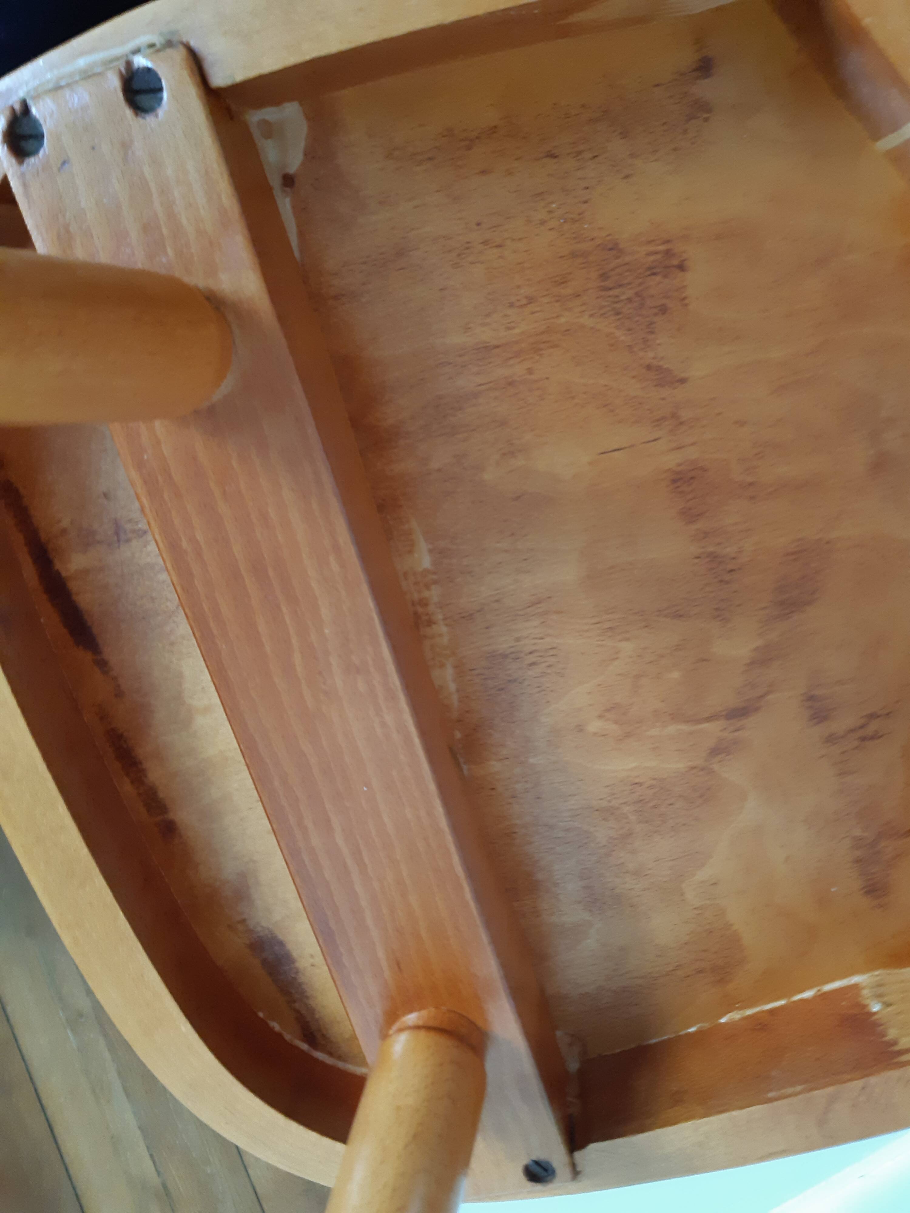 Vintage wood bistro chair