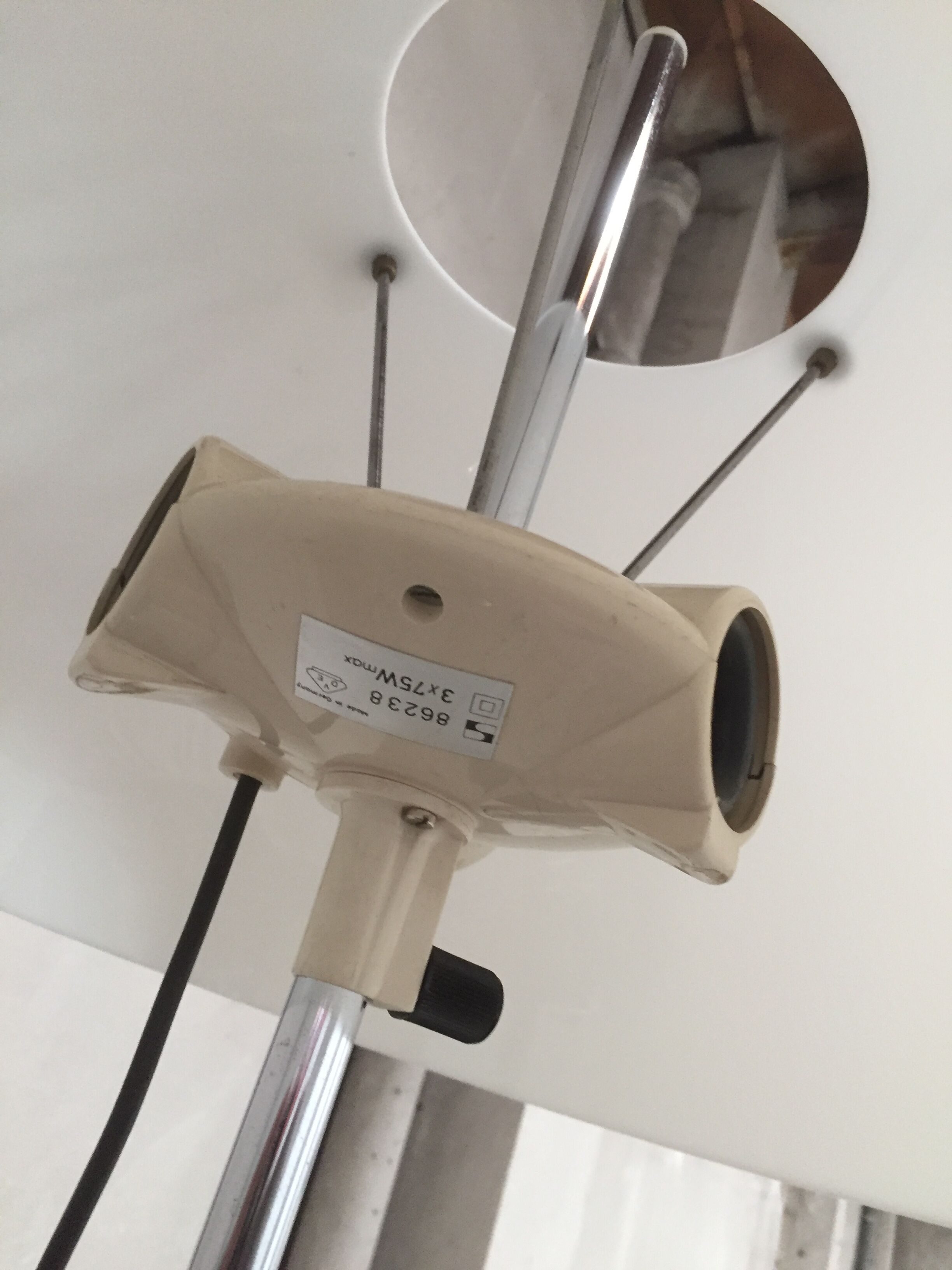 Lampadaire des années 70