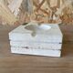 Travertine ashtray by Cerri Nestore