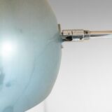 Lampadaire en métal chromé, Italie années 1960