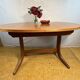 Mid-Century Nathan Teak Extending Dining Table – 1960s Scandinavian Design