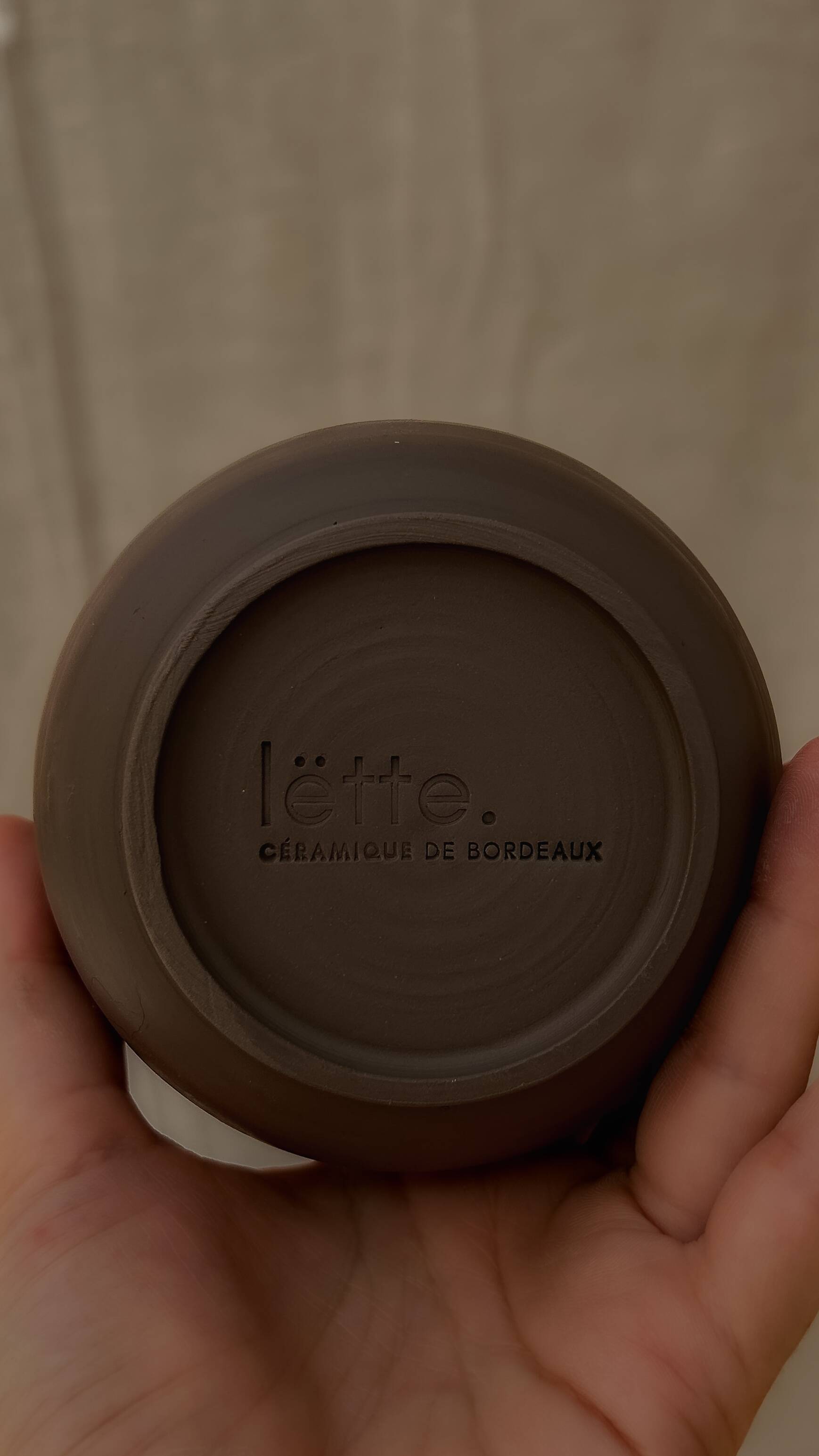 Cortado cup / Double espresso in stoneware "La Vache!" 🐄☕