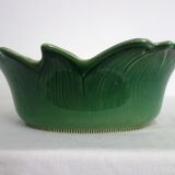 Ceramic hollow dish, sunflower model, vintage Appolia brand