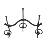 Marine decoration wrought iron coat rack