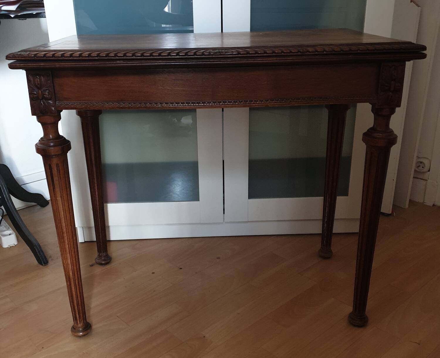 Console Games Table 19th Century Louis XVI Style