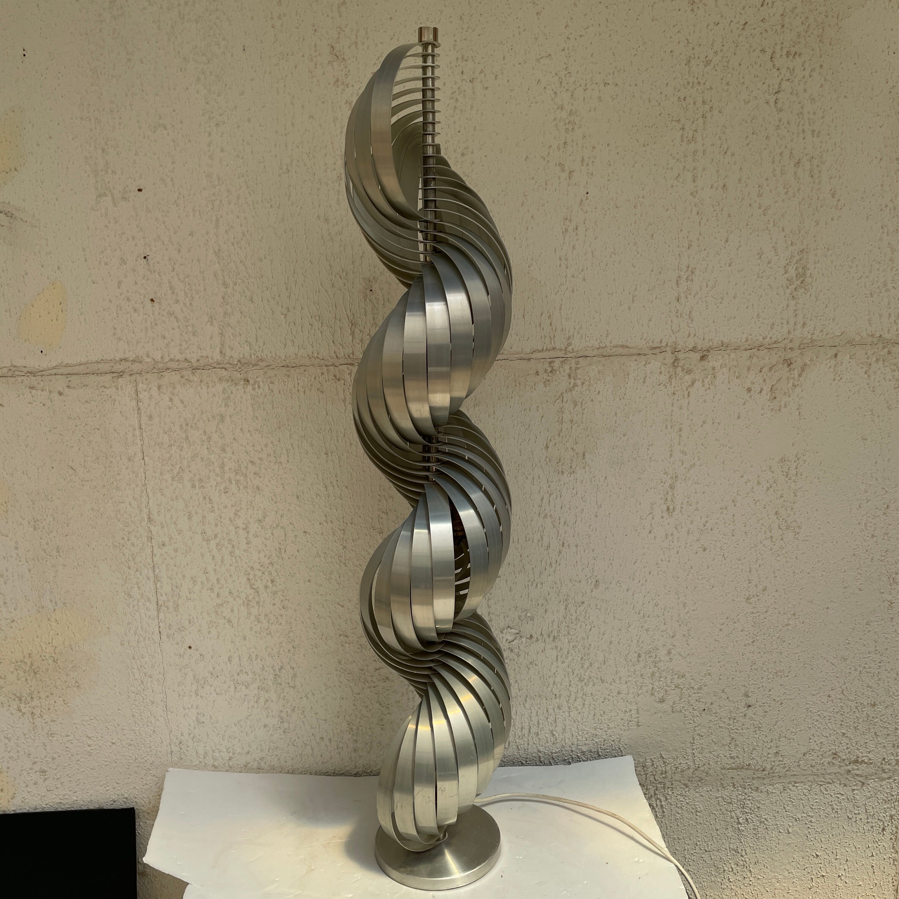 Design lamp Henri Mathieu floor lamp 1970 design