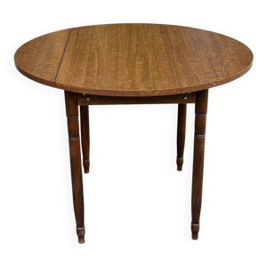 Table de cuisine ronde - bois