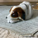 Goebel porcelain dog figurine