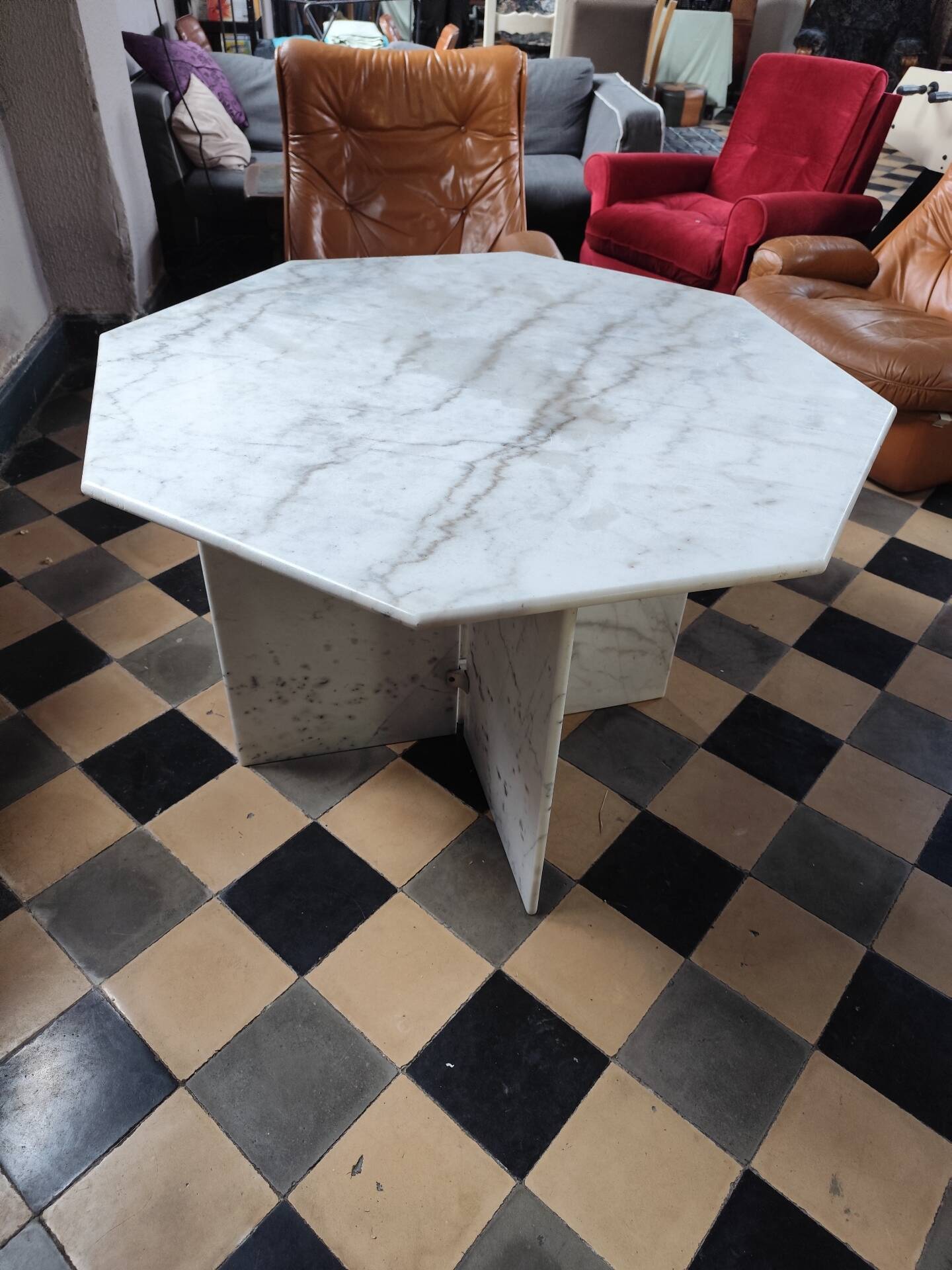 Marble table