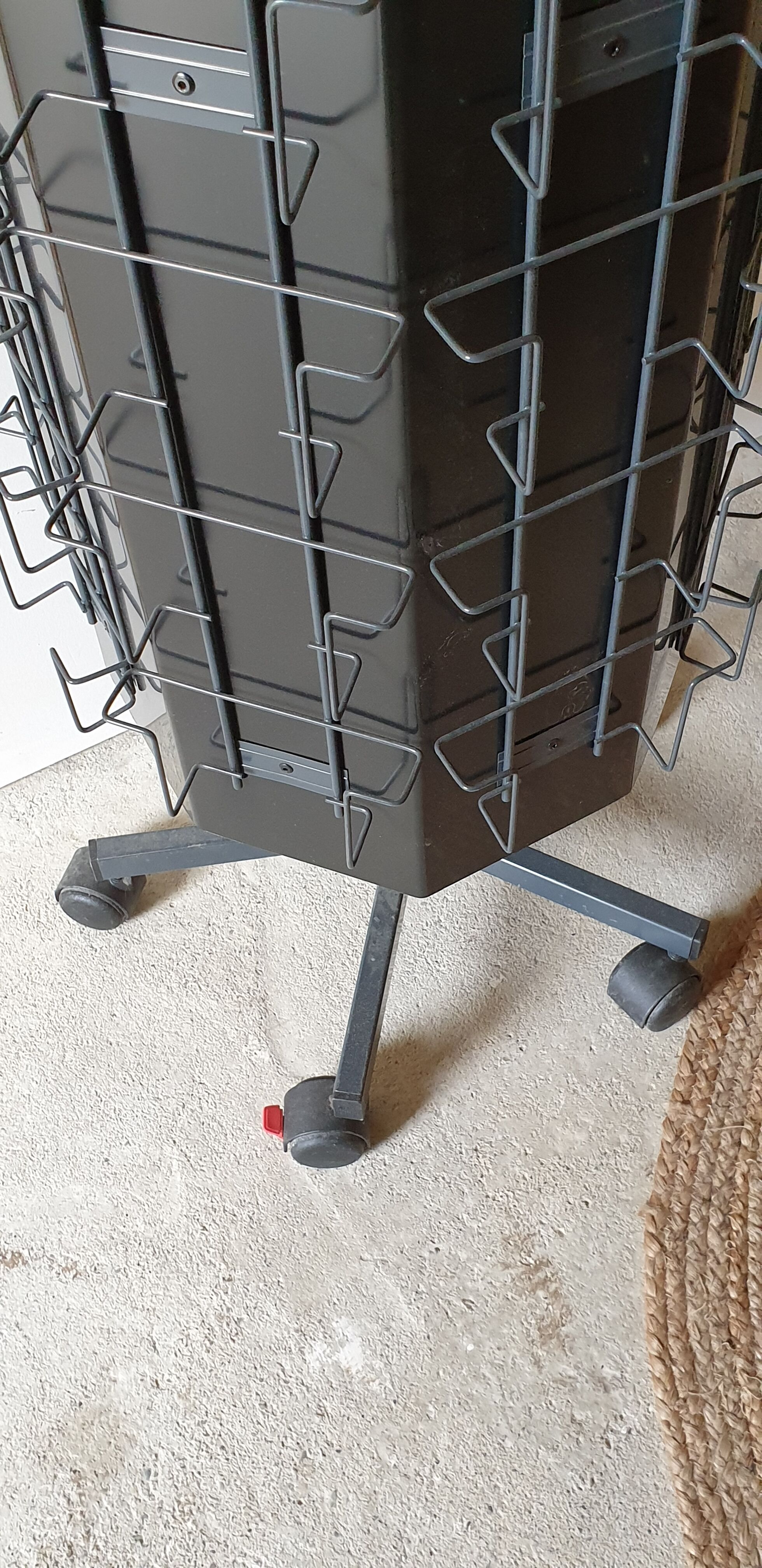 Postcard turnstile display