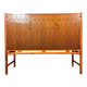 Midcentury Swedish Scandinavian sideboard cabinet by David Rosen model Napo