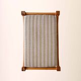 Scandinavian Oak Vintage Footstool