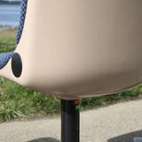 6 Wilkhahn "space age" chairs, circa 1970.